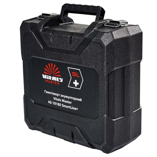 Кейс для гвинтокрута акумуляторного Vitals Master AS 18180 SmartLine+ - фото 2