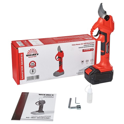Секатор акумуляторний Vitals Master AG 1805 SmartLine+ - фото 1