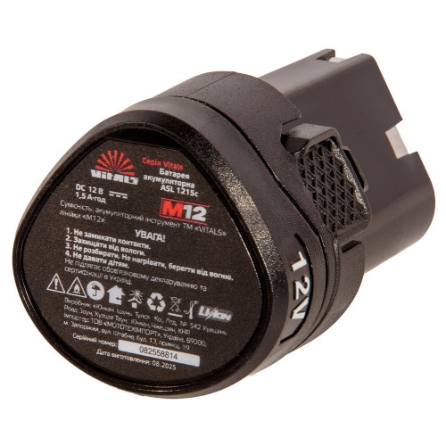 Батарея акумуляторна Vitals ASL 1215c - фото 4