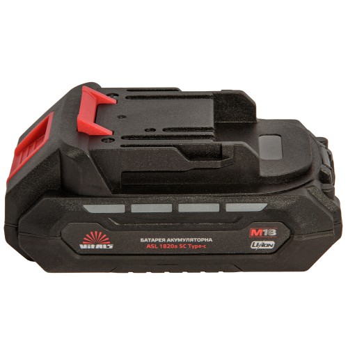 Батарея акумуляторна Vitals ASL 1820a 5С Type-c - фото 2 Батарея акумуляторна Vitals ASL 1820a 5С Type-c - фото 2