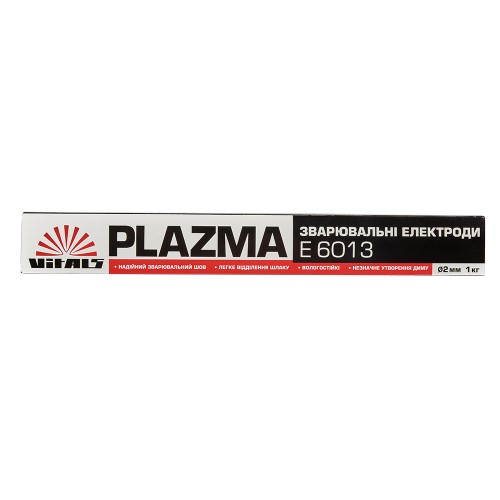 Електроди зварювальні Vitals Plazma E6013 d 2мм, X 1кг - фото 1
