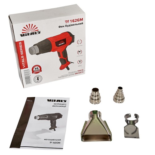 Фен будівельний Vitals Tf 162GM - фото 6