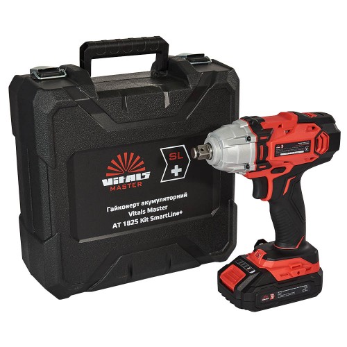 Гайкокрут акумуляторний Vitals Master AT 1825 Kit SmartLine+ - фото 1