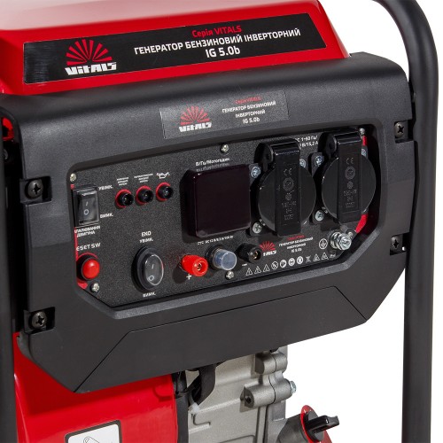 Генератор бензиновий інверторний Vitals IG 5.0b - фото 8