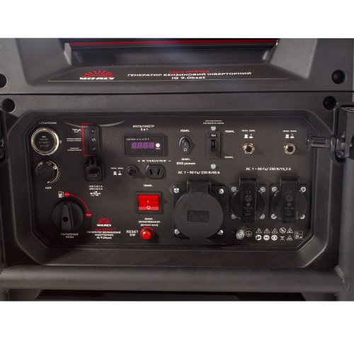 Генератор бензиновий інверторний Vitals Master IG 9.0bsat - фото 14