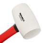 Киянка гумова 450 г біла, фіберглас Vitals Master - фото 4