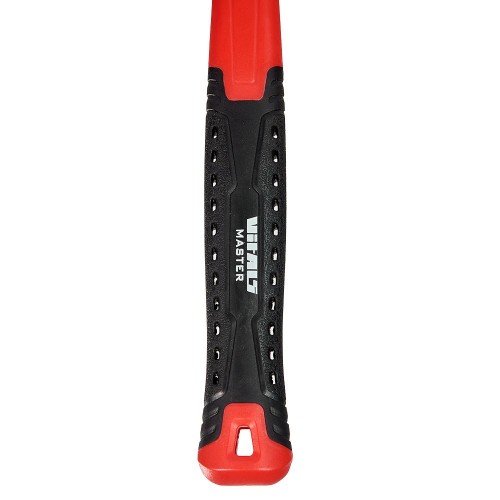 Киянка гумова 450 г чорна, фіберглас Vitals Master - фото 2