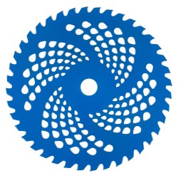 Ніж до мотокоси 40 зуб.(нерж.сталь) в уп. Синій