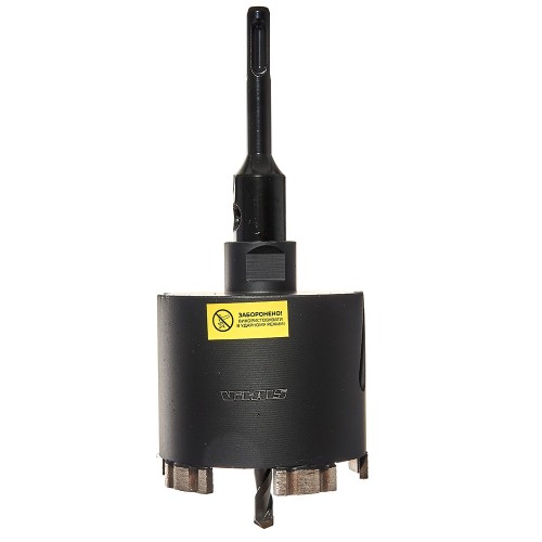 Комплект коронка алмазна по бетону Vitals Professional 82×110 мм М16 SDS-plus - фото 1