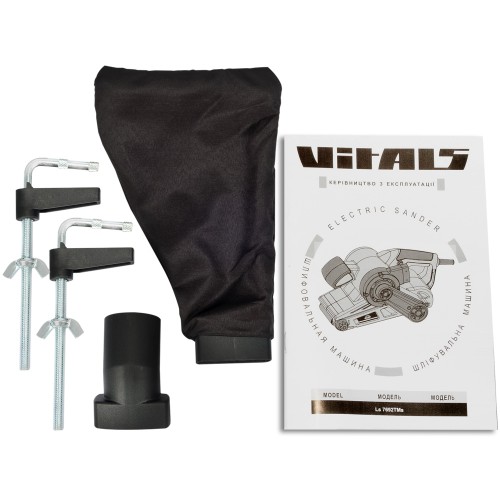 Машина стрічкова шліфмашина Vitals Master Ls 7692 TMs - фото 4