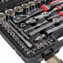 Набір головок торцевих 1/4″ та 1/2″ 111 предметів Vitals Master Impact + Superlock - фото 10
