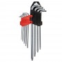 Набір ключів шестигранних подовжених Torx 9 шт. Т10–Т50 Vitals Master - фото 4