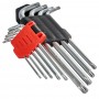 Набір ключів шестигранних Torx 9 шт. Т10–Т50 Vitals Master - фото 4