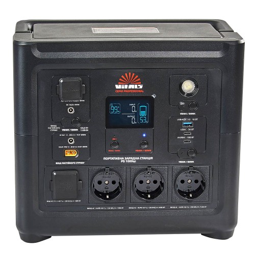 Портативна зарядна станція Vitals Professional PS 1000qc - фото 7