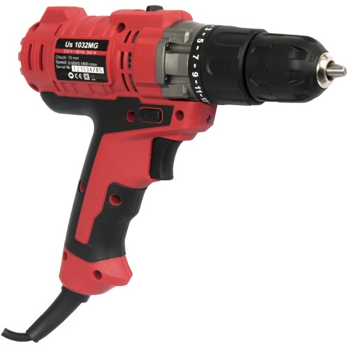 Дриль-шурупокрут електричний Vitals Master Us 1032MG Dual Speed Pro+ - фото 2