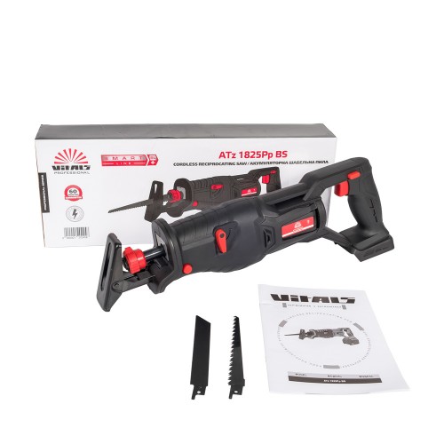 Пила шабельна акумуляторна Vitals Professional ATz 1825Pp BS SmartLine - фото 1