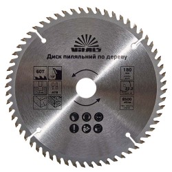 Диск пиляльный Vitals по дереву 180x22.2/20, ATB 60