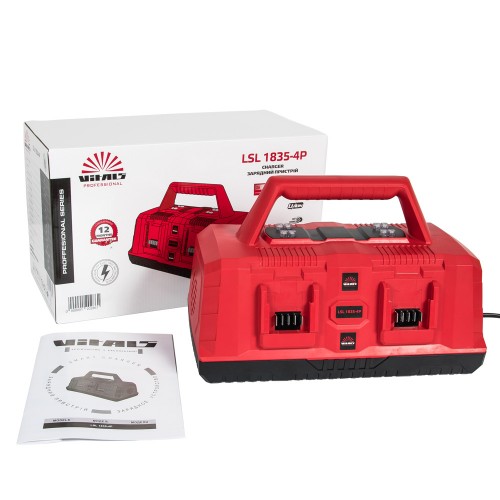 Зарядний пристрій для акумуляторів Vitals Professional LSL 1835-4P SmartLine - фото 4