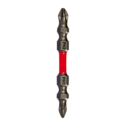 Біти S2 двосторонні PH1+PH2х65 мм, 10 од. Vitals Master - фото 2
