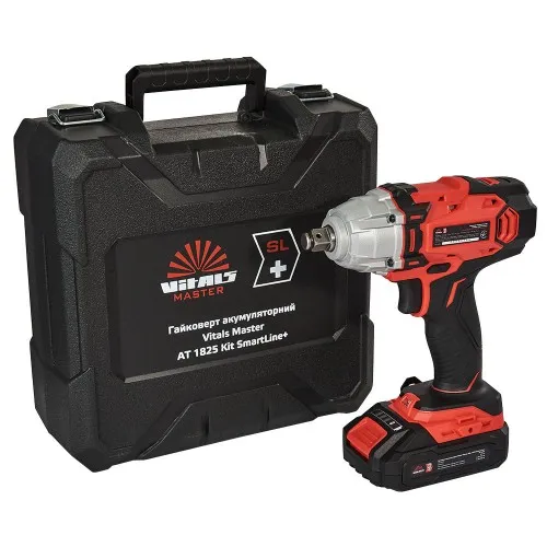 Гайкокрут акумуляторний Vitals Master AT 1825 Kit SmartLine+ - фото 1