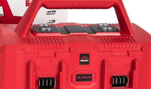 Купити зарядний пристрій для акумуляторів Vitals Professional LSL 1835-4P SmartLine Зарядний пристрій для акумуляторів Vitals Professional LSL 1835-4P SmartLine