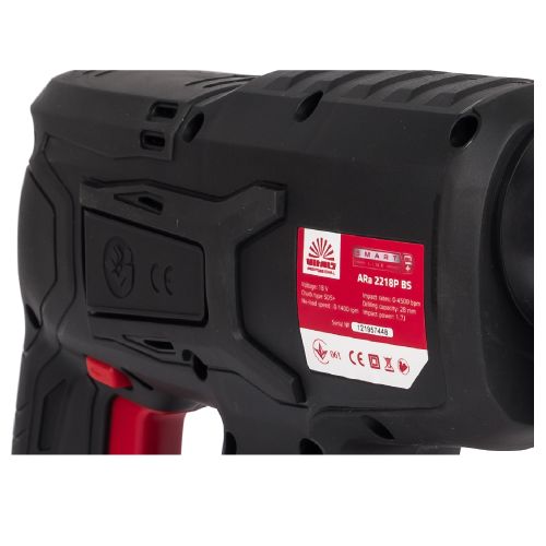 Купити перфоратор акумуляторний Vitals Professional ARa 2218P BS SmartLine Перфоратор акумуляторний Vitals Professional ARa 2218P BS SmartLine